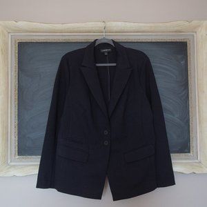 Lane Bryant Navy Ponte Blazer, Size 20